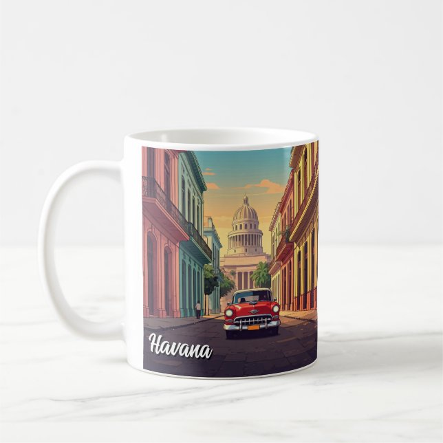 Havana Cuba Coffee Mug (Left)