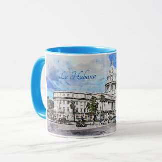 Havana, Cuba Combo Mug