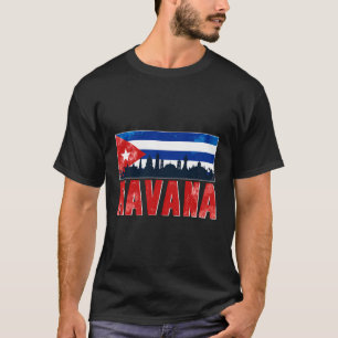 Havana Cuba Cuban Flag T-Shirt