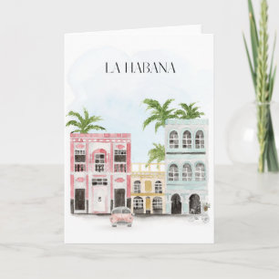 Havana Cuba Greeting Card