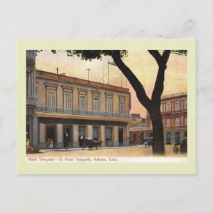 Havana, Cuba, Hotel Telegrafo, 1911 Vintage Postcard