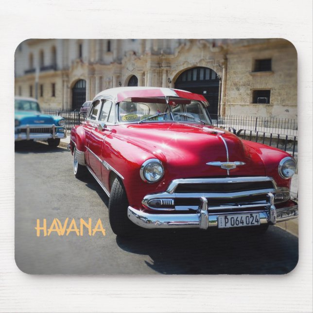 HAVANA CUBA  MOUSE MAT (Front)