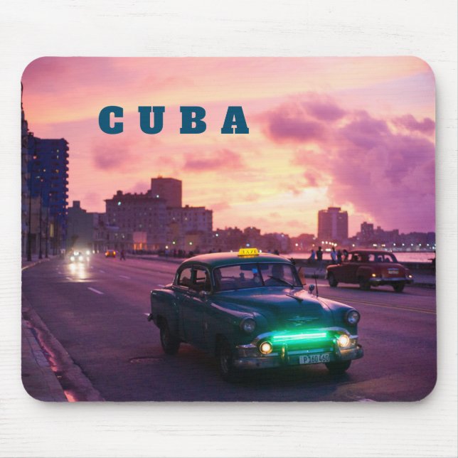 Havana  - Cuba Mouse Mat (Front)