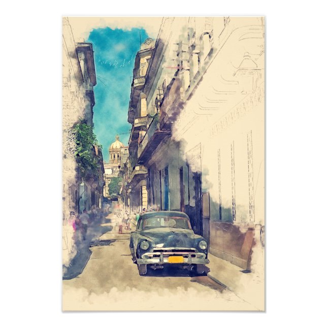 Havana, Cuba Photo Print (Front)