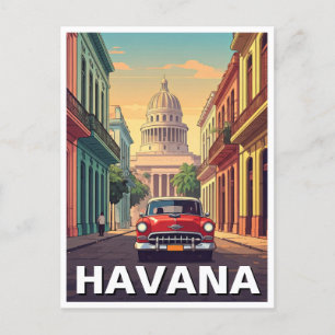 Havana Cuba Postcard