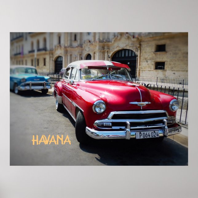 HAVANA CUBA POSTER (Front)