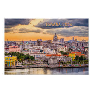 Havana CUBA Poster