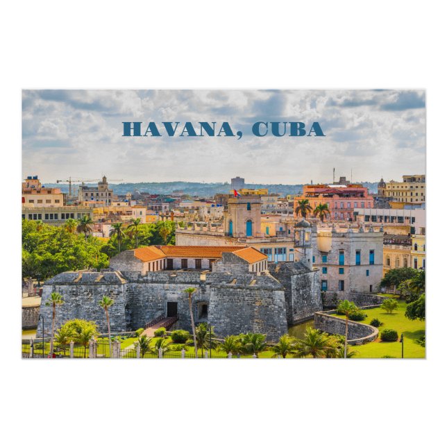 Havana CUBA Poster (Front)