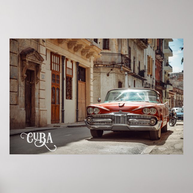 Havana CUBA Poster (Front)