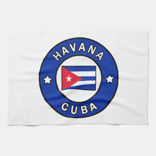 Havana Cuba Tea Towel