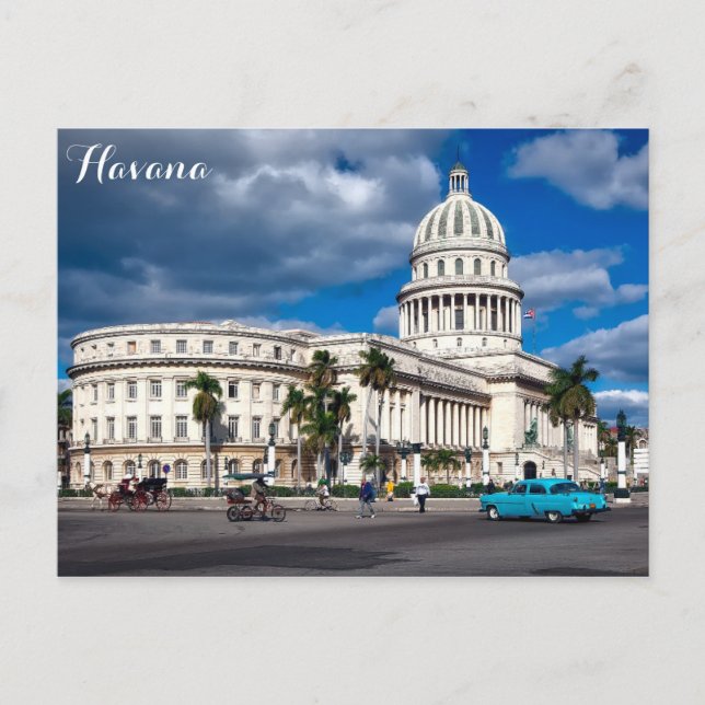Havana Cuba Travel Photo Postcard (Front)