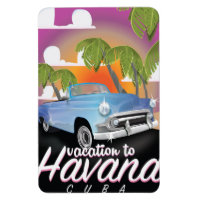 Havana, Cuba Vintage auto vacation Poster