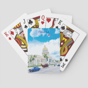 Havana, Cuba - Vintage Classic Soul Playing Cards