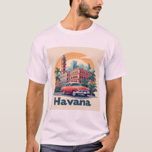 Havana Cuba Vintage Travel Gift 🌎 T-Shirt