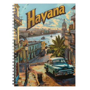 Havana Dreams: Cruise in a Vintage Car Notebook