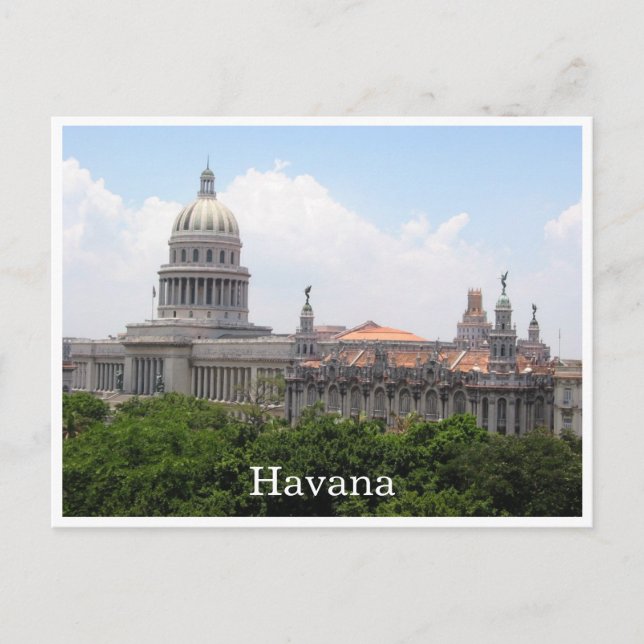 havana el capitolio postcard (Front)