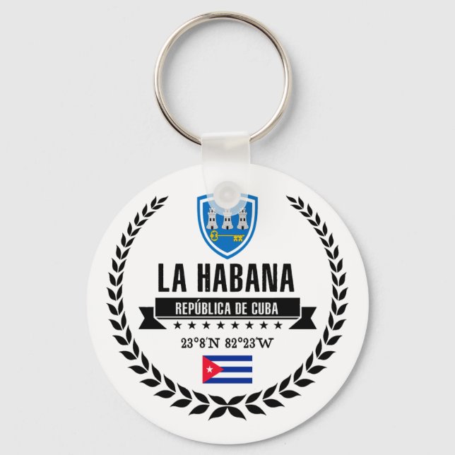 Havana Key Ring (Front)