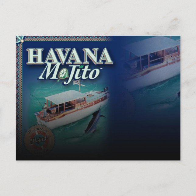 Havana Mojito Post Card (Front)