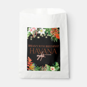 Havana Nights, Havana Nights Party, Tropical  Favour Bags