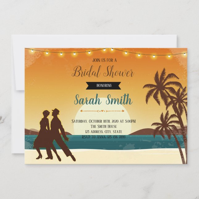 Havana party invitation (Front)