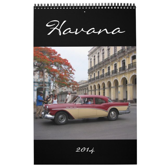 havana photography 2014 calendar (Cover)