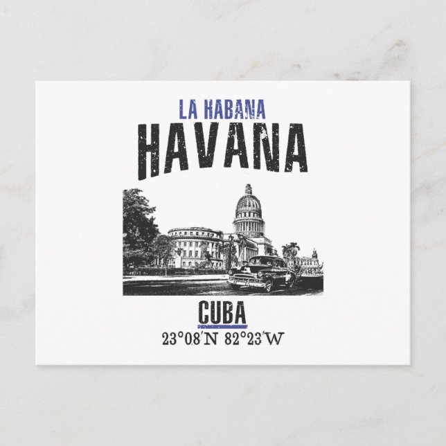 Havana Postcard (Front)