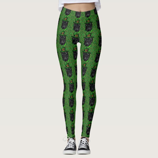 Havana Silk Dog Leggings (Front)