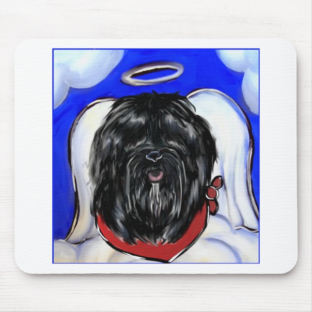 Havana Silk Dog Mouse Mat (Front)