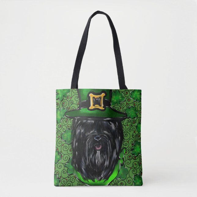 Havana Silk Dog Tote Bag (Front)