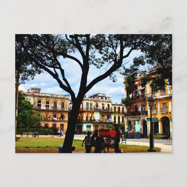 Havana Square Postcard (Front)