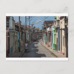 Havana streets postcard