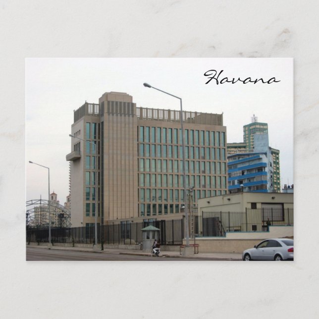havana US interests Postcard (Front)