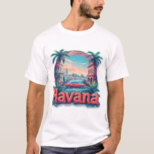 Havana Vintage Retro Travel T-Shirt