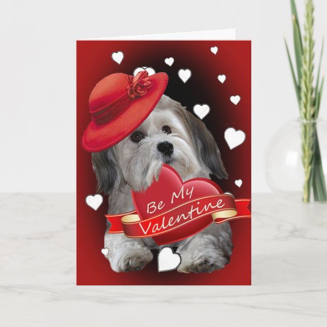 Havanese Be My Valentine Cards (Front)