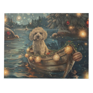 Havanese Christmas Festive Voyage Notepad