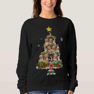 Havanese Christmas Tree Dog Lover Xmas Funny Gift Sweatshirt