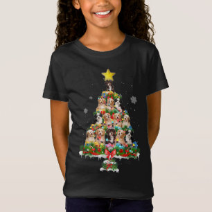 Havanese Christmas Tree Dog Lover Xmas Funny Gift T-Shirt
