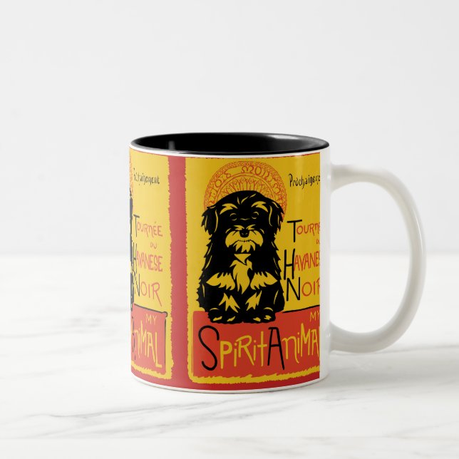 Havanese Cute Dog Coffee Mug (Right)