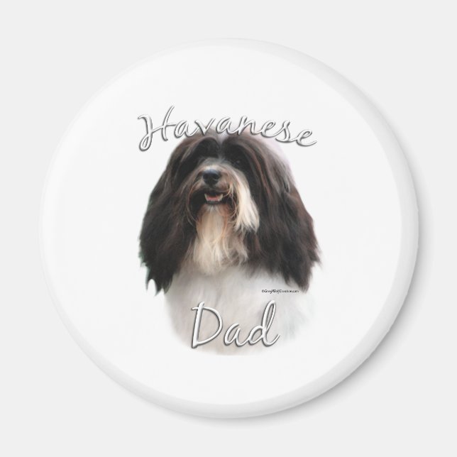 Havanese Dad 2 Magnet (Front)
