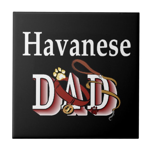 Havanese DAD Tile (Front)