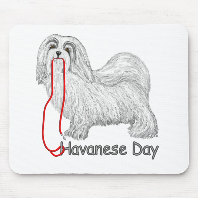 Havanese Day Mouse Mat (Front)