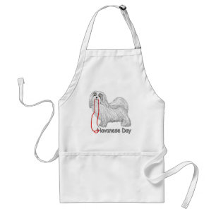 Havanese Day Standard Apron