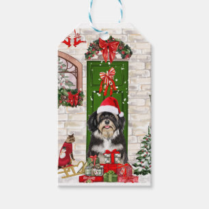 Havanese Dog Christmas Gift Tags