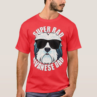 Havanese Dog Dad Funny Mens Fathers Day T-Shirt