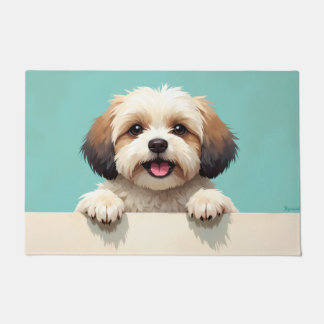 Havanese Dog Doormat Art
