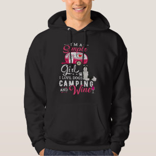 Havanese Dog I M A Simple Girl I Love Dogs Camping Hoodie