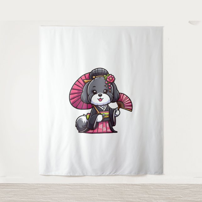 Havanese Dog Kimono   Tapestry (Front)
