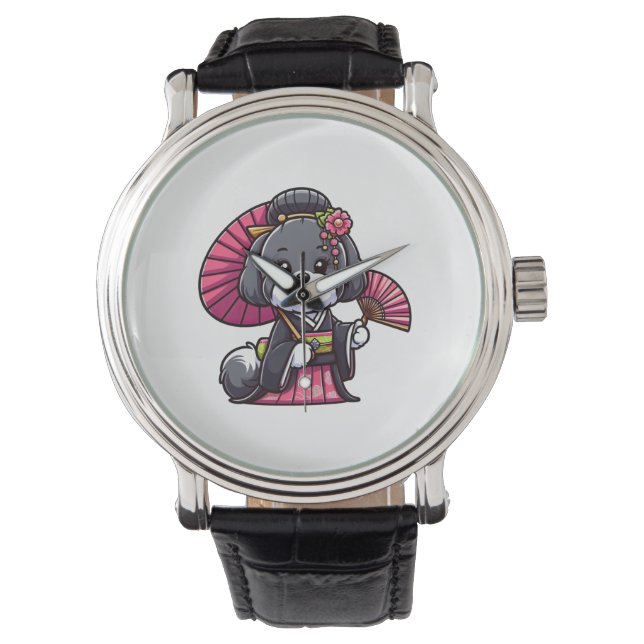 Havanese Dog Kimono   Watch (Front)
