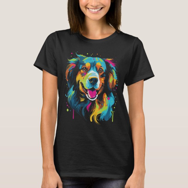 Havanese dog pet dog T-Shirt (Front)