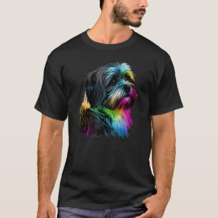 Havanese Dog Pop Art Havanese Lovers T-Shirt